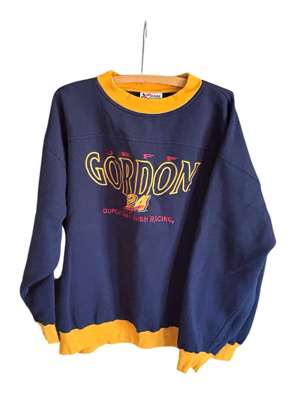 Vintage Jeff Gordon 24 Chase Authentics NASCAR Racing Crewneck Sweatshirt XL